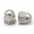 Factory direct sale all size round dome inter threaded nut stainless steel